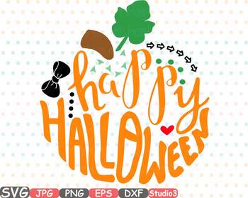 Download Happy Halloween Pumpkin Clipart Thankgiving Trick Or Treat Svg Autumn Fall 696s
