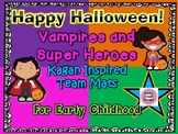 Happy Halloween Vampires and Super Heroes Kagan Inspired T