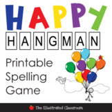 Happy Hangman Spelling Activity Game