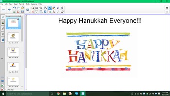 Preview of Happy Hanukkah SMARTboard activity!!!