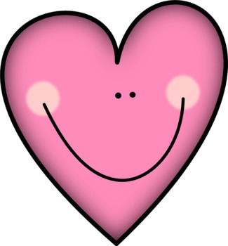 FREEBIE! Happy Hearts Clip Art! Perfect for Valentine's Day