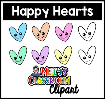 Preview of Happy Hearts Clipart