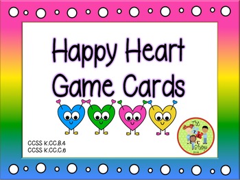 Preview of Happy Hearts Game Cards