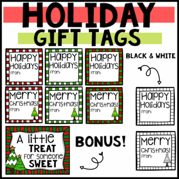Printable Christmas Gift Tags - We make a Great Team >>>