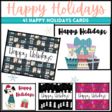 Happy Holidays Christmas Cards