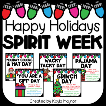 Results for spirit week activities | TPT