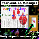 Happy Holidays Tearable Messages | Spread Joy & Kindness FREE!