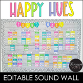Happy Hues Sound Wall Editable