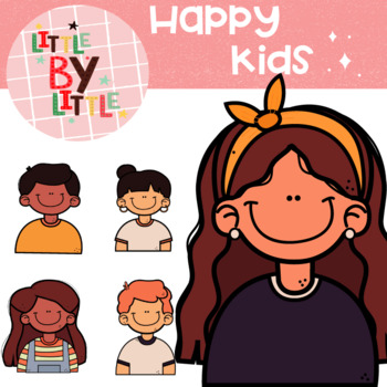 Preview of Happy Kids Clipart