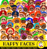 Happy Kids Smiling Face Clip Art