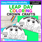 Happy Leap Day 2024 Crown Craft | Leap Year Frog Hat | Pre