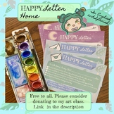 Full Color Happy Letter Home (English & Spanish) //Happy Mail//