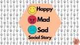 Happy Mad Sad Social Story