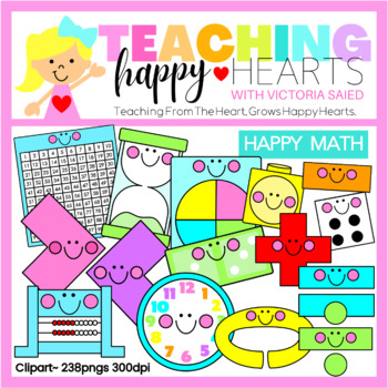 Preview of Happy Math Clipart