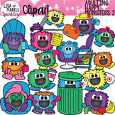 Warm Fuzzy Monster Clipart 2 Adulting Planner Chore Task