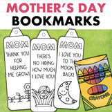 Happy Mother's Day Book Mark Thank You For Helping Me Grow