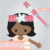 Happy Mother's Day Cut & Paste Flowers Crown Craft | Color
