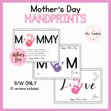 Happy Mother's Day Handprint Craft Activity