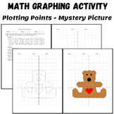 Happy Mother's Day Math Coordinate Graphing Pictures - Plo