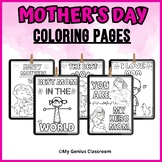 Happy Mother's day Coloring Pages For Kids | Fun Activitie