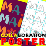 Happy Mothers day art lesson - Collaborative Poster Mother