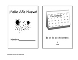 Happy New Year Mini-Book in Spanish ~ ¡Feliz Año Nuevo!