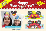 Happy New Year 2024  - Mickey Hats + Year of the Dragon 20