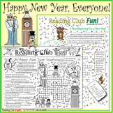 Happy New Year 2022 -  Activity Set, Word Search, Crossword Puzzle and More