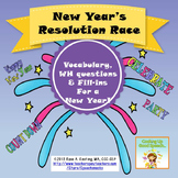 Happy New Year 2022! New Year's Resolution Race