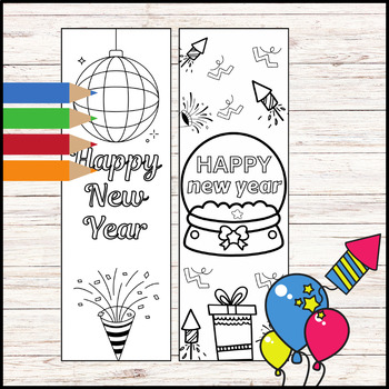 Happy New Year Greeting Card Drawing Shop Sale | leakutopia.com