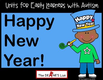 Preview of ABLLS-R ALIGNED UNITS for Early Learners with Autism: Happy New Year Themed