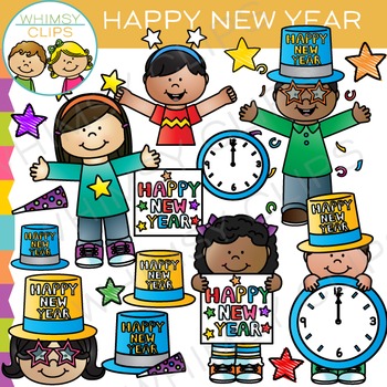 Preview of Happy New Year Clip Art