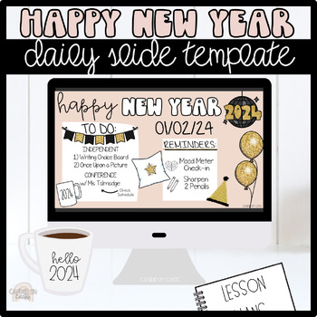 Preview of Happy New Year Daily Slides Template