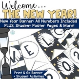 New Years 2024 Bulletin Board Ideas Coloring Page Word Sea