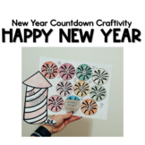2024 Happy New Year | Firework Countdown Craftivity