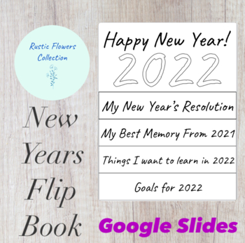 Preview of Happy New Year - Flip Book (Virtual and Print)