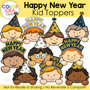 Preview of Happy New Year - Kid Toppers