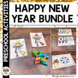 Happy New Year Preschool Activities Bundle