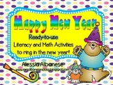 Happy New Year! Ready-To-Use Math and Literacy Centers