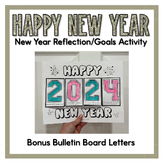 2024 Happy New Year | Reflection & Goal Setting Activity |