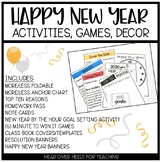 Happy New Year Resolutions Pack | Activities, Games, Banne