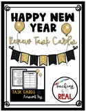 Happy New Year Review Task Cards
