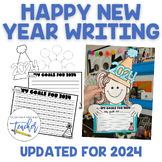 Happy New Year Writing Craftivity
