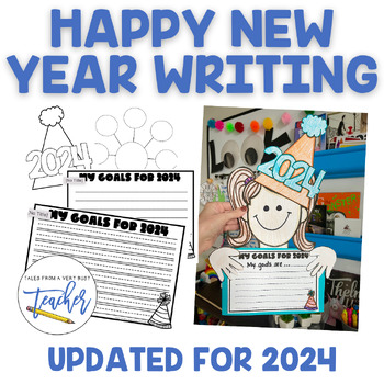 Preview of Happy New Year Writing Craftivity
