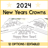 Happy New Years 2024 Crowns/Headbands