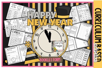 Preview of Happy New Year - Booklet and Centers