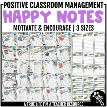 Preview of Happy Notes | Positive Notes for Students