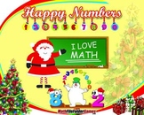 Happy Numbers: Christmas Clipart Pack {Math Clipart}