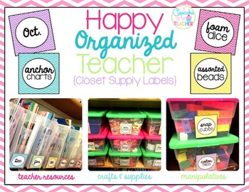 Classroom Organization = Teacher Happiness