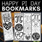 Happy Pi Day | pi = 3.14 | Bookmarks to Color | π | Mathematics